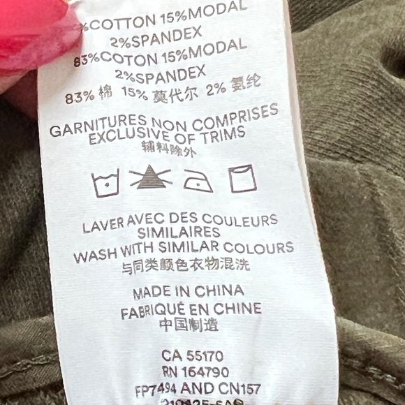 Frank & Oak Utility Style Belted Pants M GUC - Picture 3 of 14